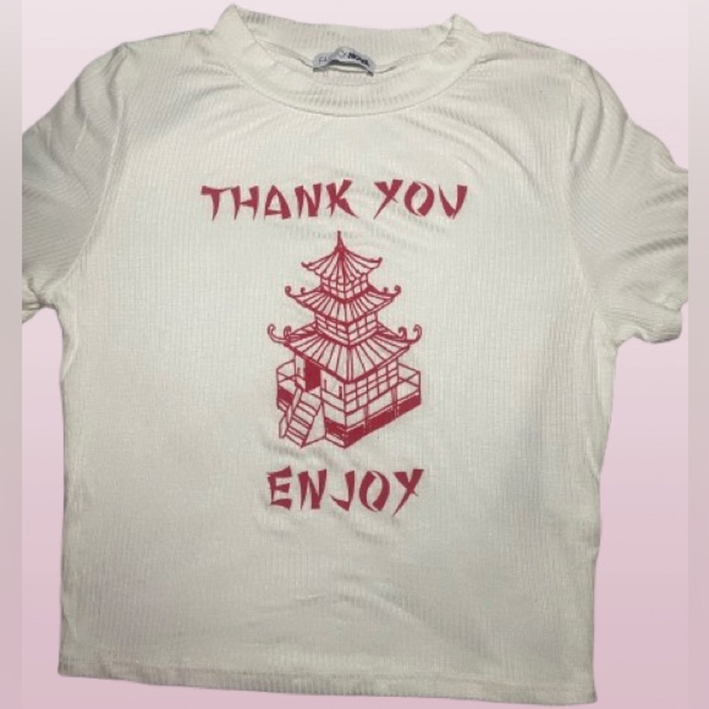 Fun Chinese “To go box” graphic tee